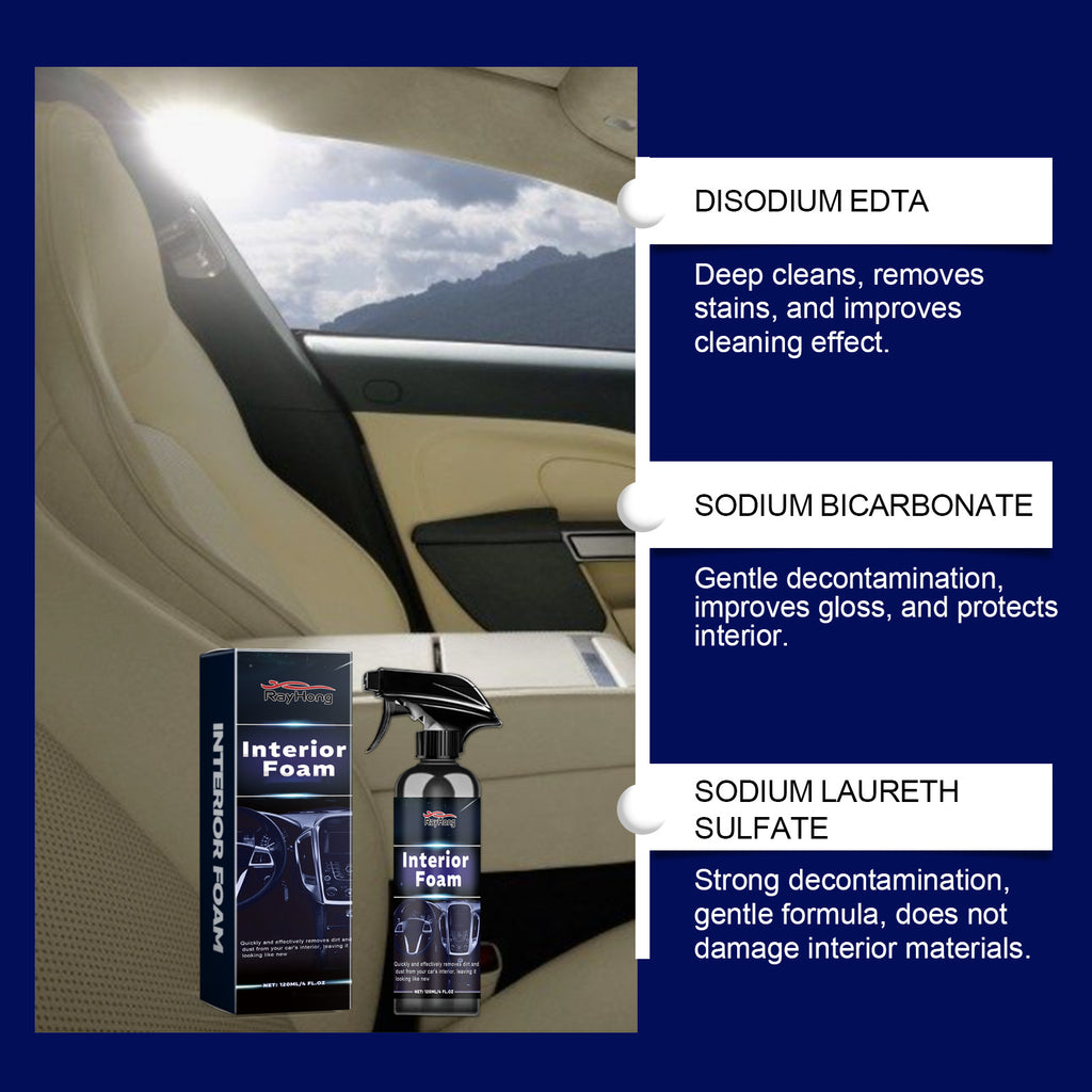 Multifunctional Car Interior Foamed Cleaner