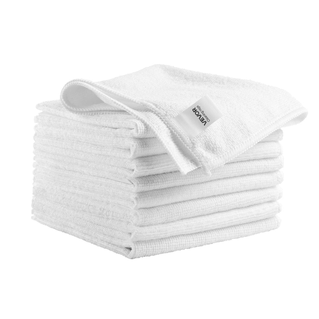 50 Pack Premium Microfiber Cloths - Ultra Absorbent, Streak-Free Shine Every time