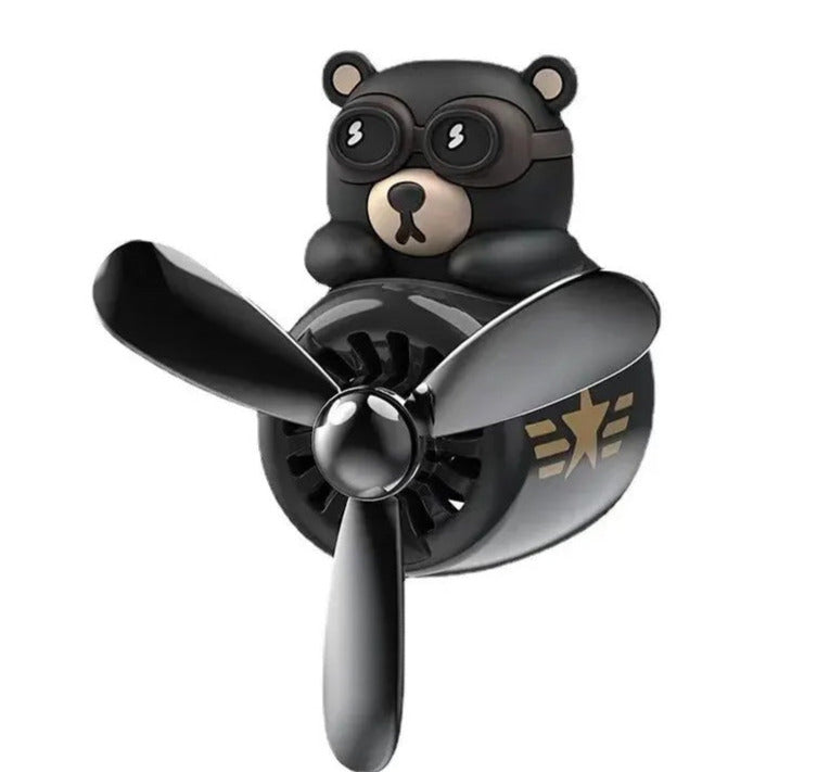 Car Vent Clip Air Freshener - Black