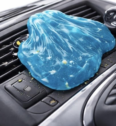 Kit de gel de limpieza para interior de coche AutoClean Pro - Eliminador de polvo y migas para rejillas de ventilación, consola y espacios reducidos