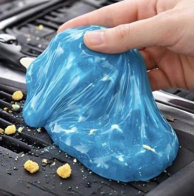Kit de gel de limpieza para interior de coche AutoClean Pro - Eliminador de polvo y migas para rejillas de ventilación, consola y espacios reducidos