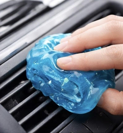 Kit de gel de limpieza para interior de coche AutoClean Pro - Eliminador de polvo y migas para rejillas de ventilación, consola y espacios reducidos